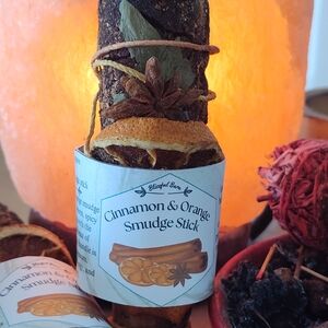 Cinnamon & Orange Smudge Stick